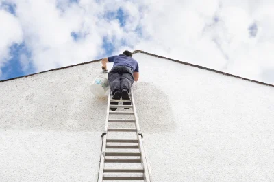 Peinture extérieure à Coussay — façades et ravalement